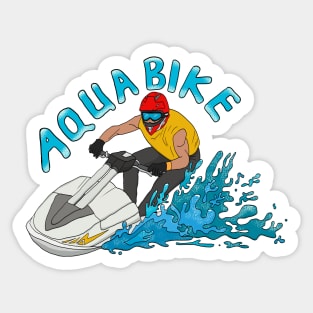 Aquabike Sticker